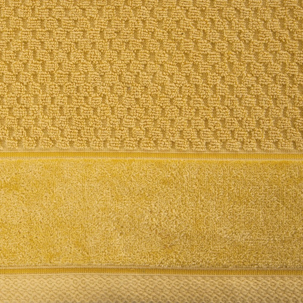 BAVLNENÝ UTERÁK FRIDA SADA 6KS 50X90 CM HORČICOVÁ