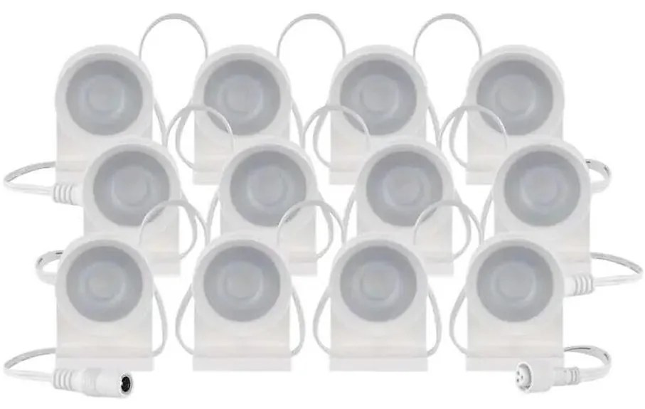 LED RGBIC+CCT dekoračná reťaz GoSmart 12xLED/7W/230V 255 cm Wi-Fi Tuya