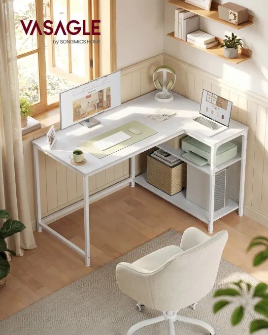 Rohový pracovný stôl LWD135WF01