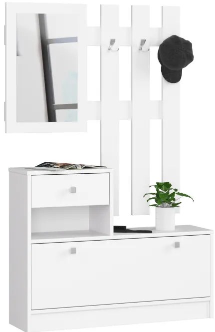 Predsieňová zostava biela