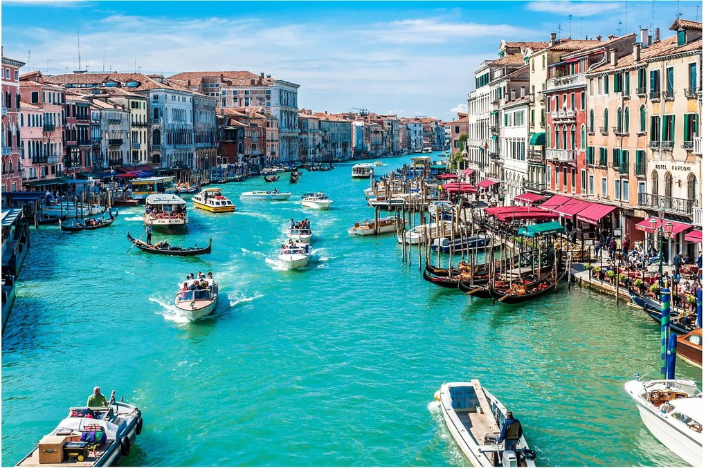 Obraz - Canal Grande, Benátky, Taliansko (90x60 cm)