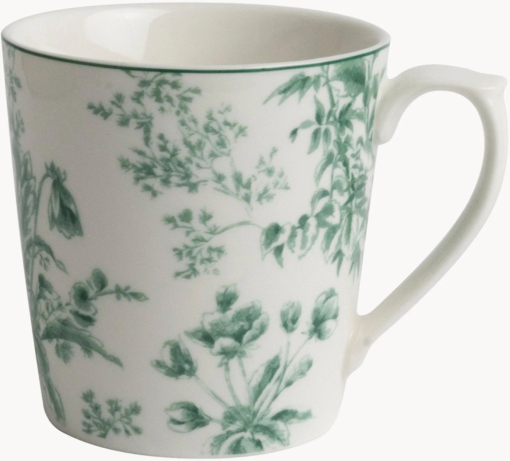 Porcelánové hrnčeky Thurston Bloom, 4 ks