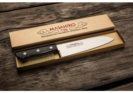 Nůž Masahiro BWH Santoku 175 mm [14023]