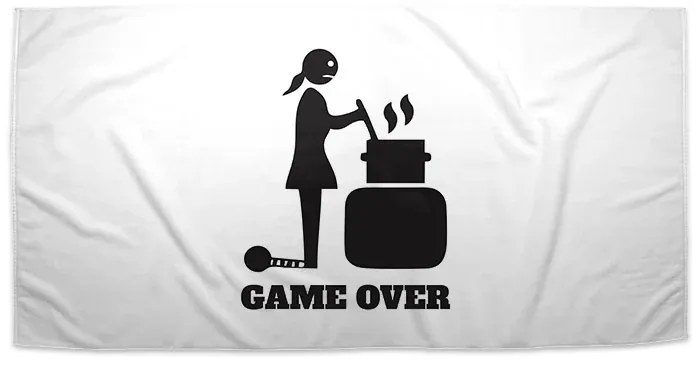 Sablio Uterák Game over 2 - 70x140 cm