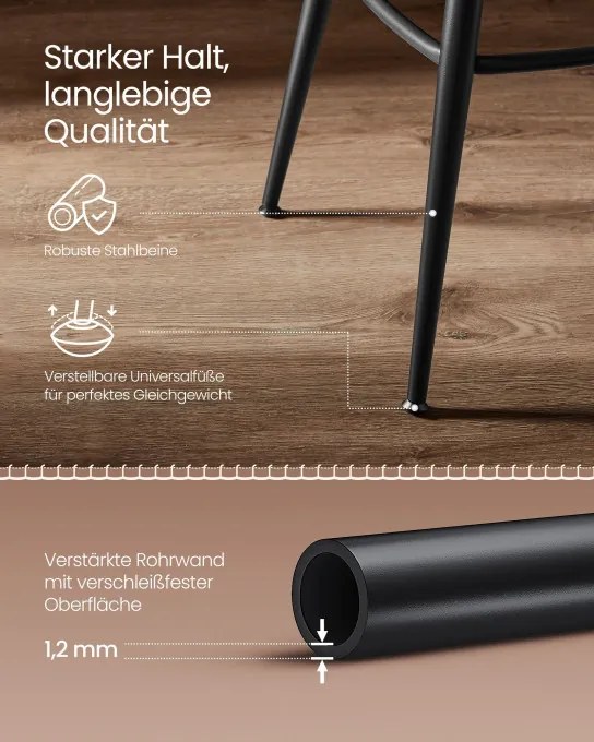 Set dvoch barových stoličiek EKHO LBC889K01