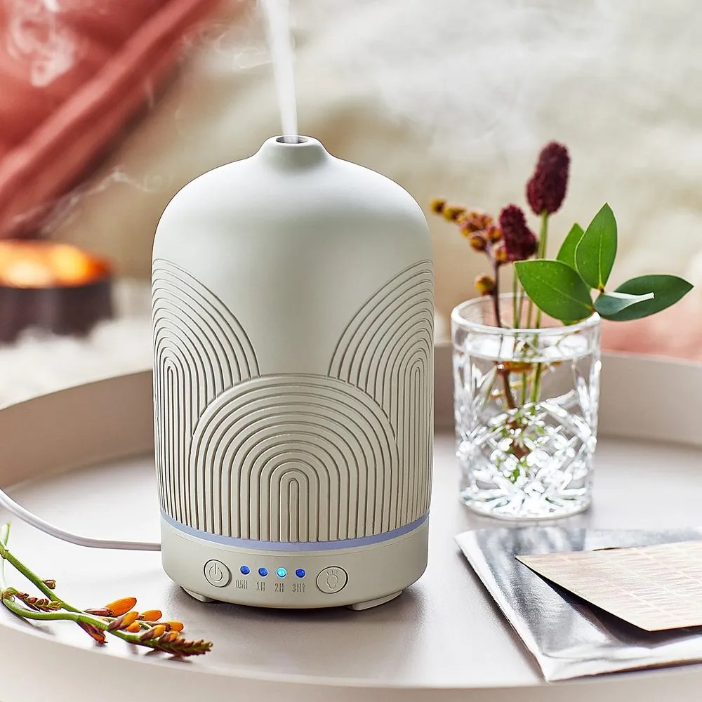 CLOUD NINE Aroma difuzér dúha - šedá