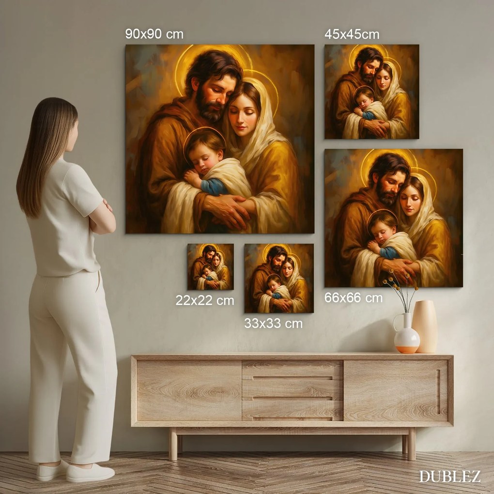 DUBLEZ | Kresťanský obraz - Svätá rodina