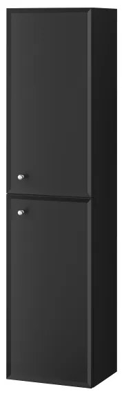 Cersanit S1021-011 - Závesná kúpeľňová skrinka MILLE 160x40 cm matná čierna