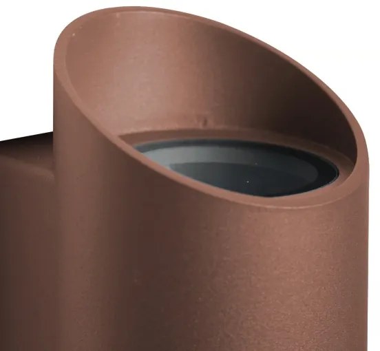 Nordlux - Vonkajšie nástenné svietidlo NICO 2xGU10/35W/230V IP54