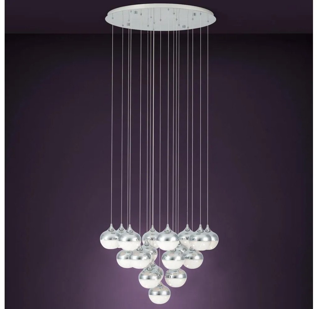 Eglo 39528 - LED Stmievateľný luster na lanku MIOGLIA 18xLED/3,1W/230V