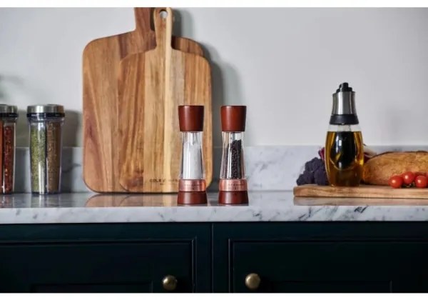 Cole&Mason - Sada mlynčekov na soľ a korenie DERWENT 2 ks 19 cm buk/hnedá