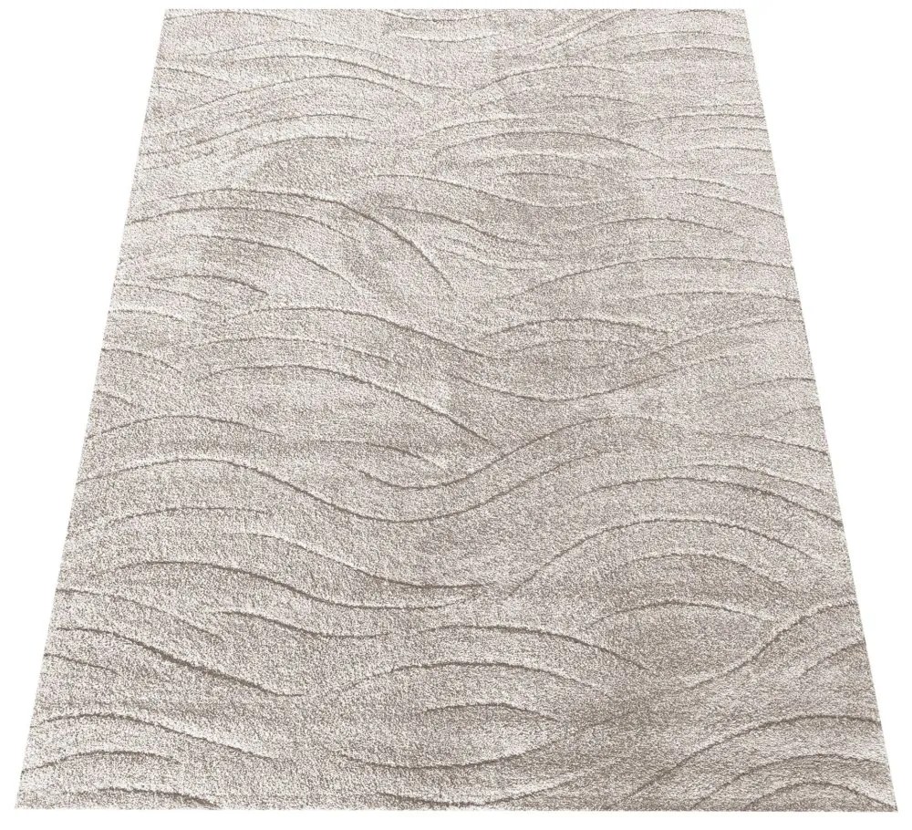 Koberec Serenity v béžovej farbe s decentným vzorom Šírka: 120 cm | Dĺžka: 170 cm