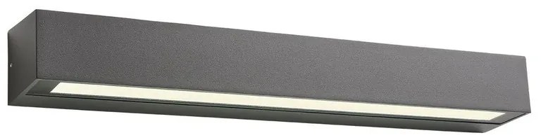 REDO 90254 AROOS exteriérové nástenné svietidlo POWER LED 16W 928lm 3000K IP65 antracit