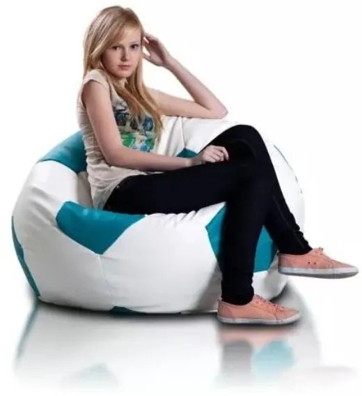 INTERMEDIC SK Sedací vak Sport XXXL, Ekokoža, 750l Farba: E20 - tyrkysový