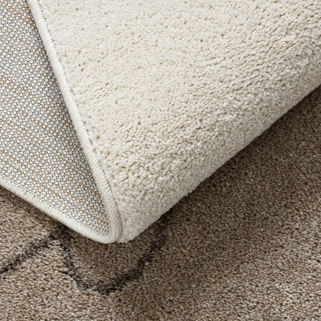 Kusový koberec Fusion 8299 cream/beige, 160x220, biela, kancelária, Dywany Łuszczów