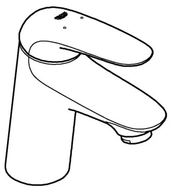 GROHE 23715003 - Umývadlová batéria EUROSTYLE veľkosť S lesklý chróm