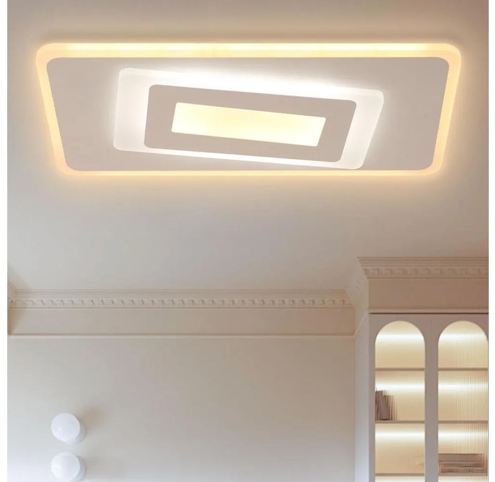 Brilagi - stmievateľné LED stropné svietidlo MODERN LED/51W/230V 3000-6000K + s diaľkovým ovládačom