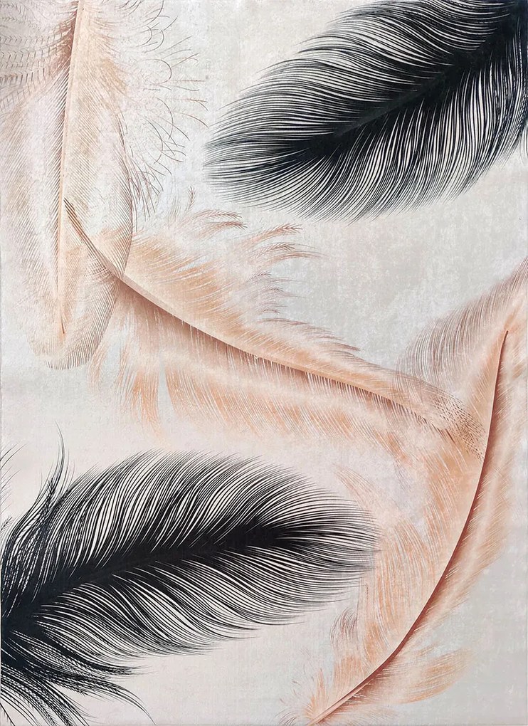 BE Koberec Porte 2395 GREY GOLD – béžový sivý  obdĺžnikový Rozmer: 160x220 cm