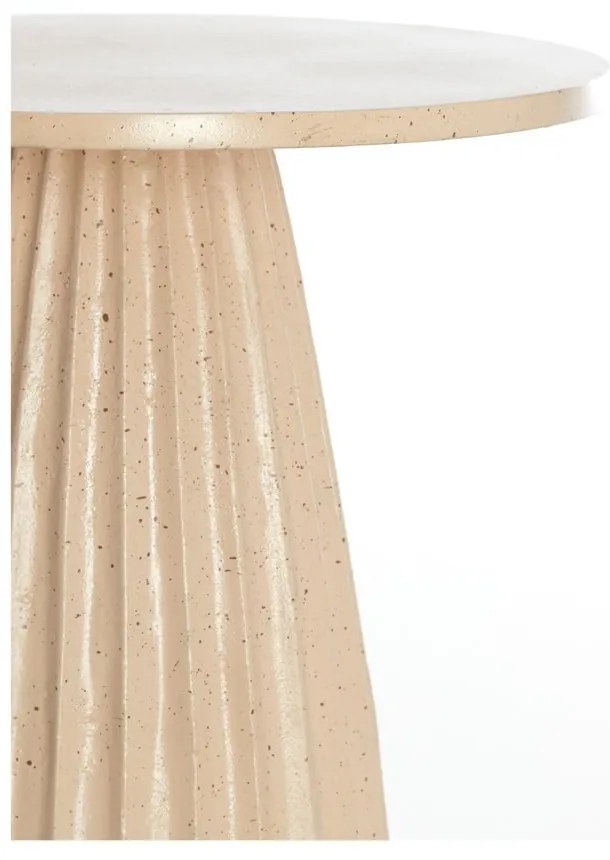 Kovový okrúhly odkladací stolík ø 40 cm Veglia – Light &amp; Living