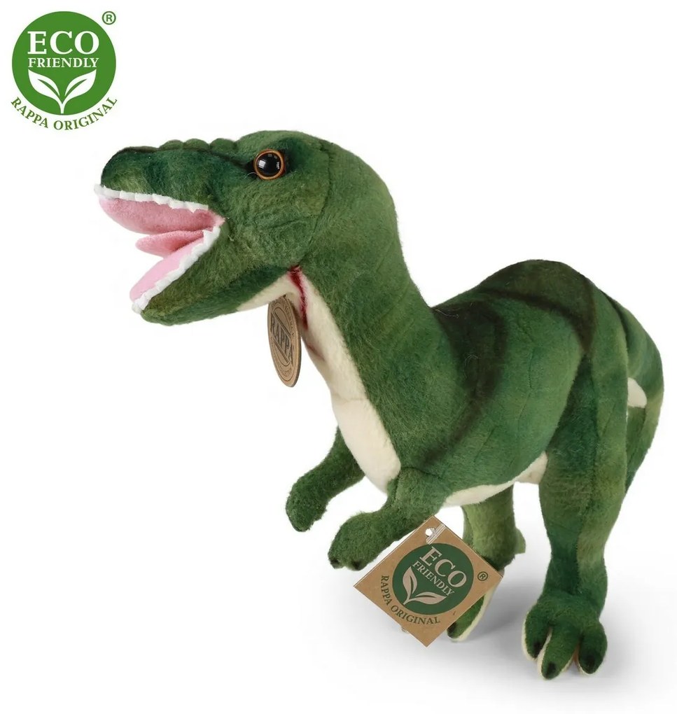 Rappa Plyšový dinosaurus T-Rex, 26cm ECO-FRIENDLY