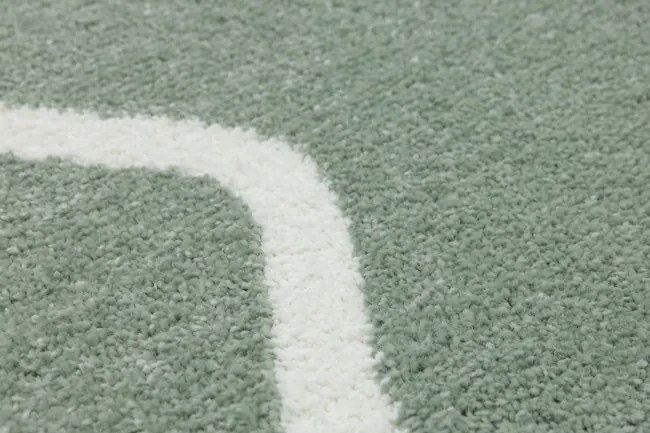 Koberec Lima M180A zelený / krémový