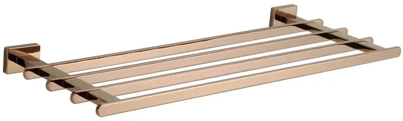 Mexen príslušenstvo, ARNO polička na uteráky, ružová zlatá, 7020720-60