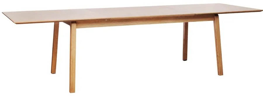 Rozkladací jedálenský stôl s doskou v dubovom dekore 95x190 cm Bari – Unique Furniture