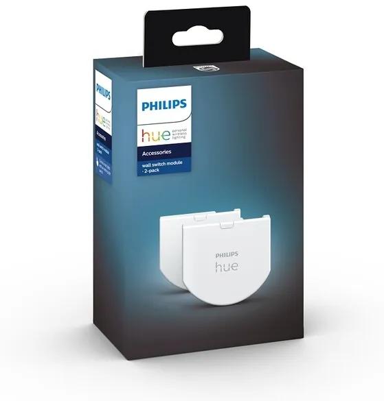 Philips HUE 8719514318021 Modul nástenného spínača Philips HUE, biela, 2 kusy