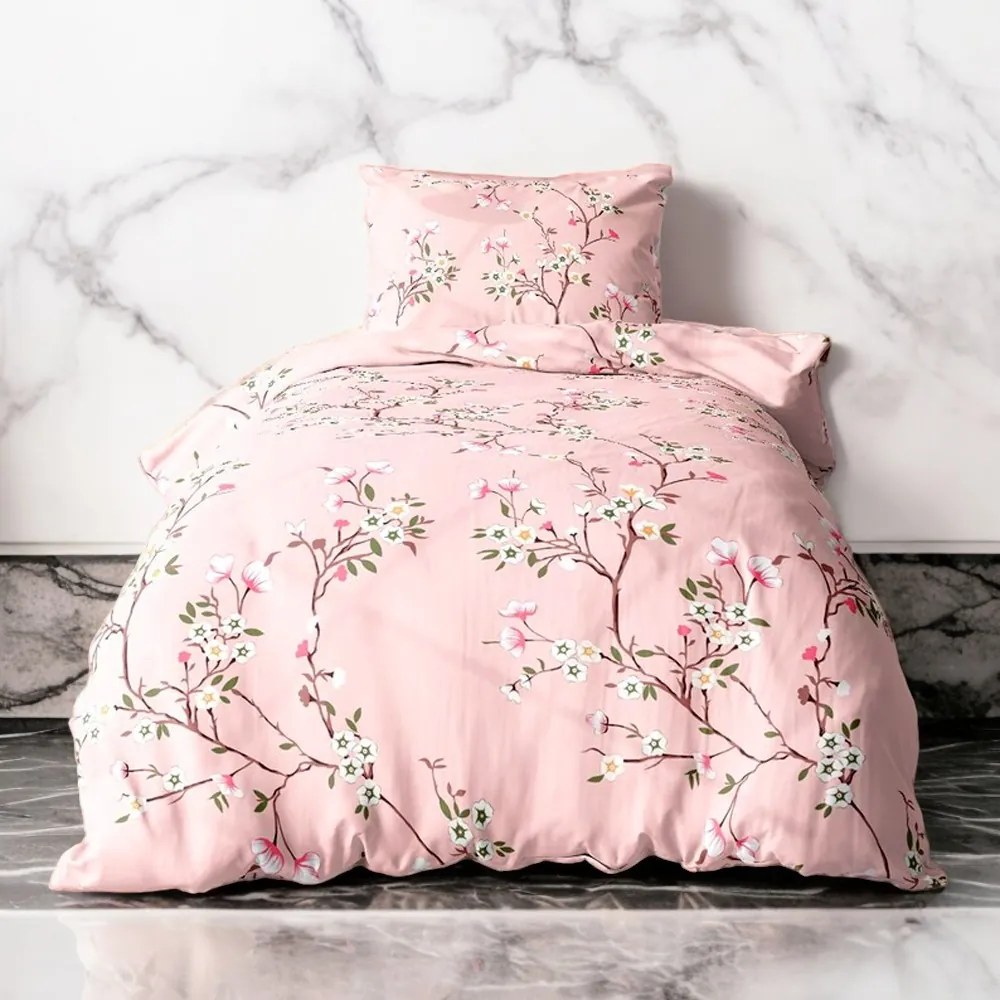 Bavlnené obliečky Homa ZARITA SAKURA 140x200 cm