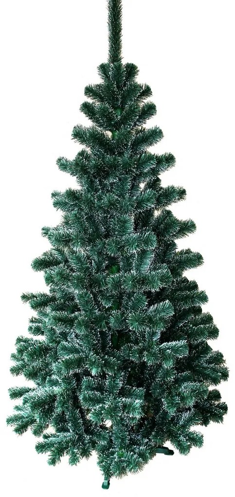 JAKS VIANOČNÝ STROMČEK JEDĽA LUX - ZELENO - BIELA 100CM