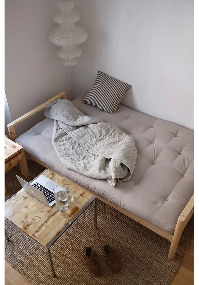 Žltá rozkladacia pohovka 205 cm Knob – Karup Design