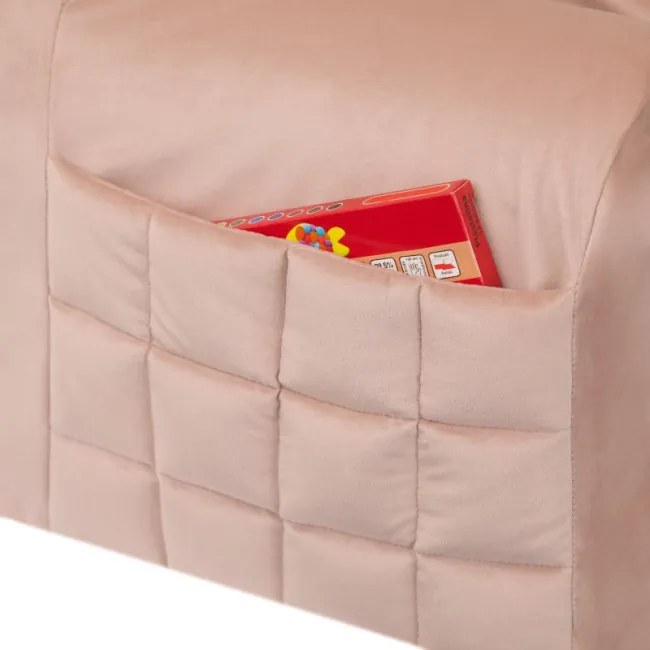 Detská sedačka BARI lososová