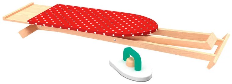 Playtive Drevená súprava na upratovanie/Žehliaca doska/Sušiak na bielizeň (žehliaca doska)  (100336587)