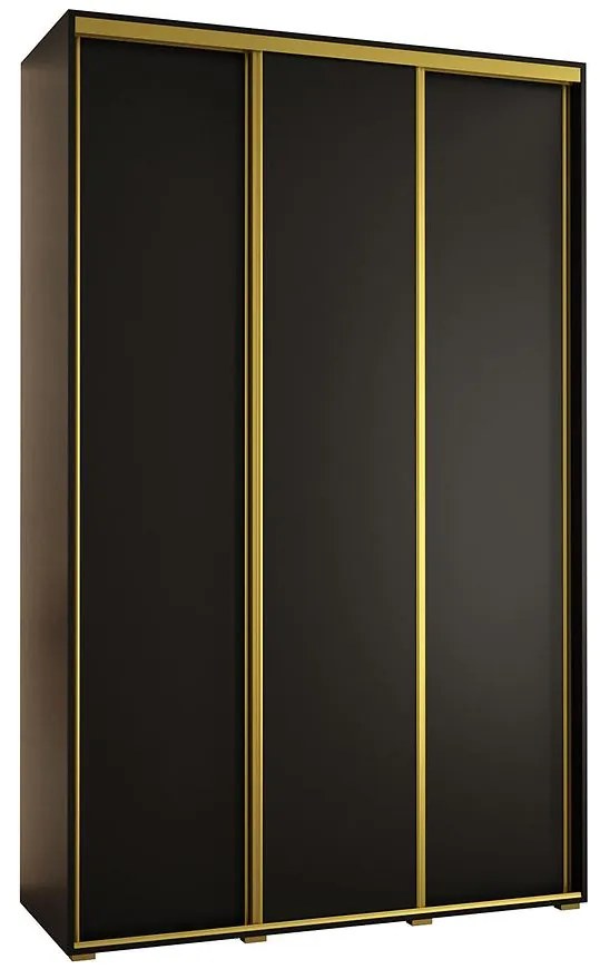 Skriňa 45 Canaris 1 170 čierna/gold