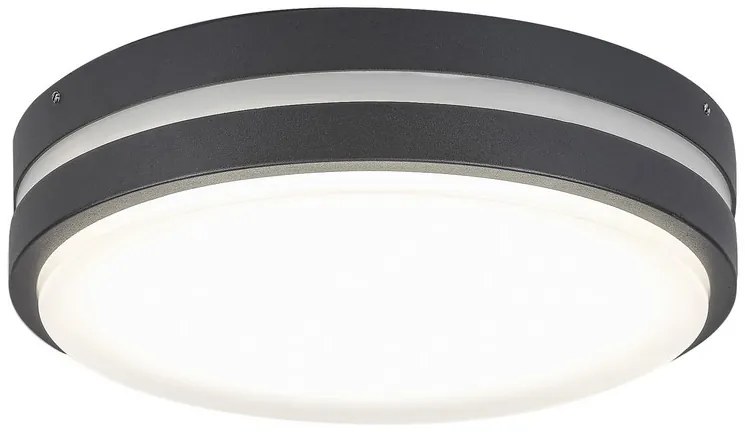 Rabalux LED svietidlo Hamburg 1x12W | 900lm | 4000K | IP44 - antracitová, 8848