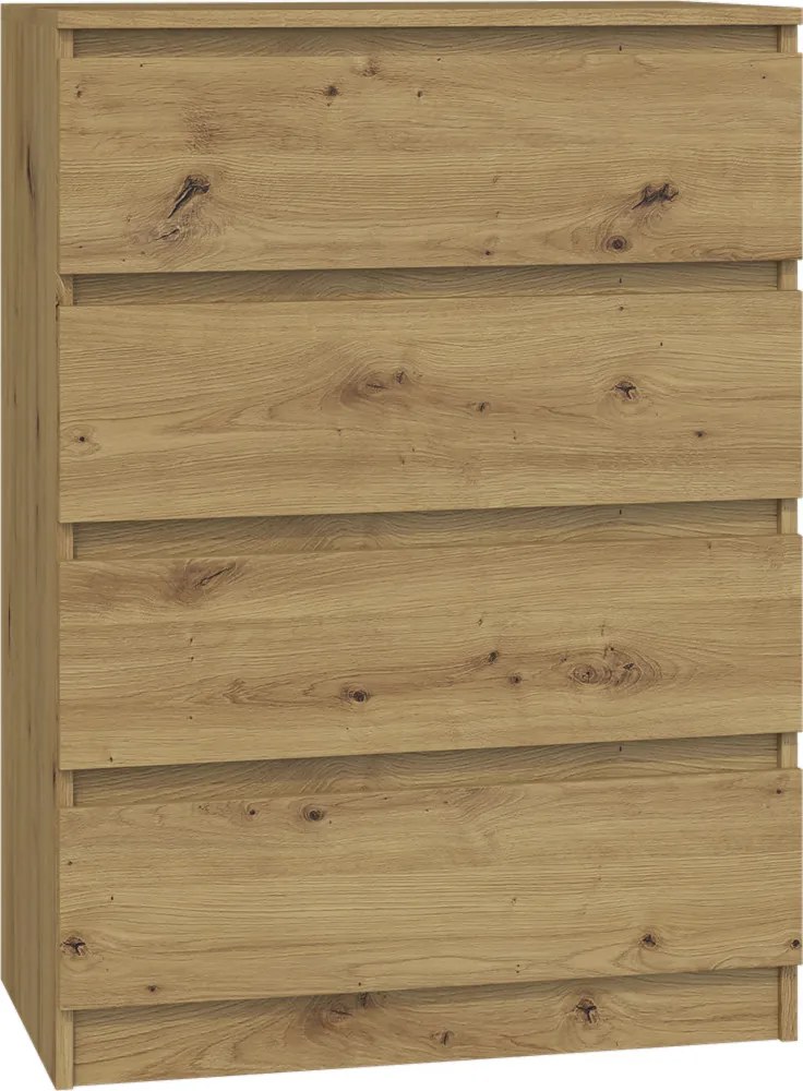 Komoda Musecalo 2 (dub artisan). Akcia -17%. Vlastná spoľahlivá doprava až k Vám domov. 1132788