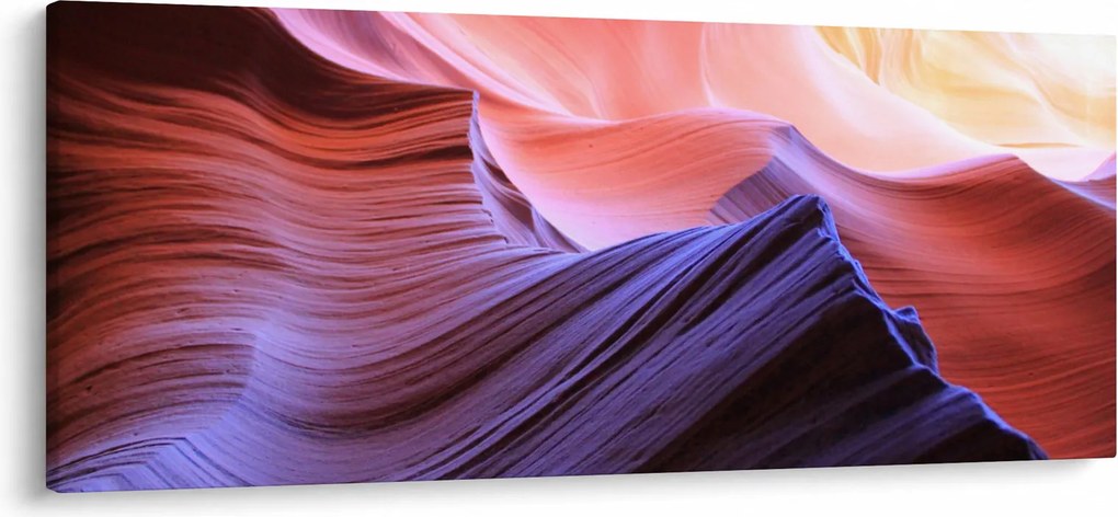 Obraz - farebný piesok (120x50 cm)