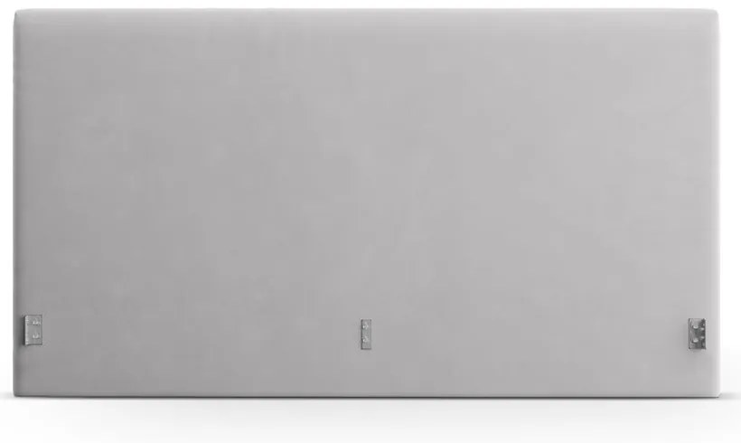 Svetlosivé čalúnené čelo postele 190,5x100 cm Remo – Micadoni