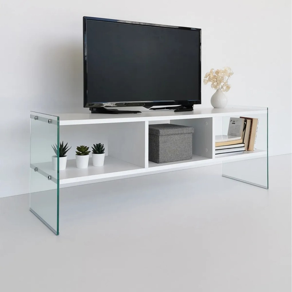 TV stolík Sklo