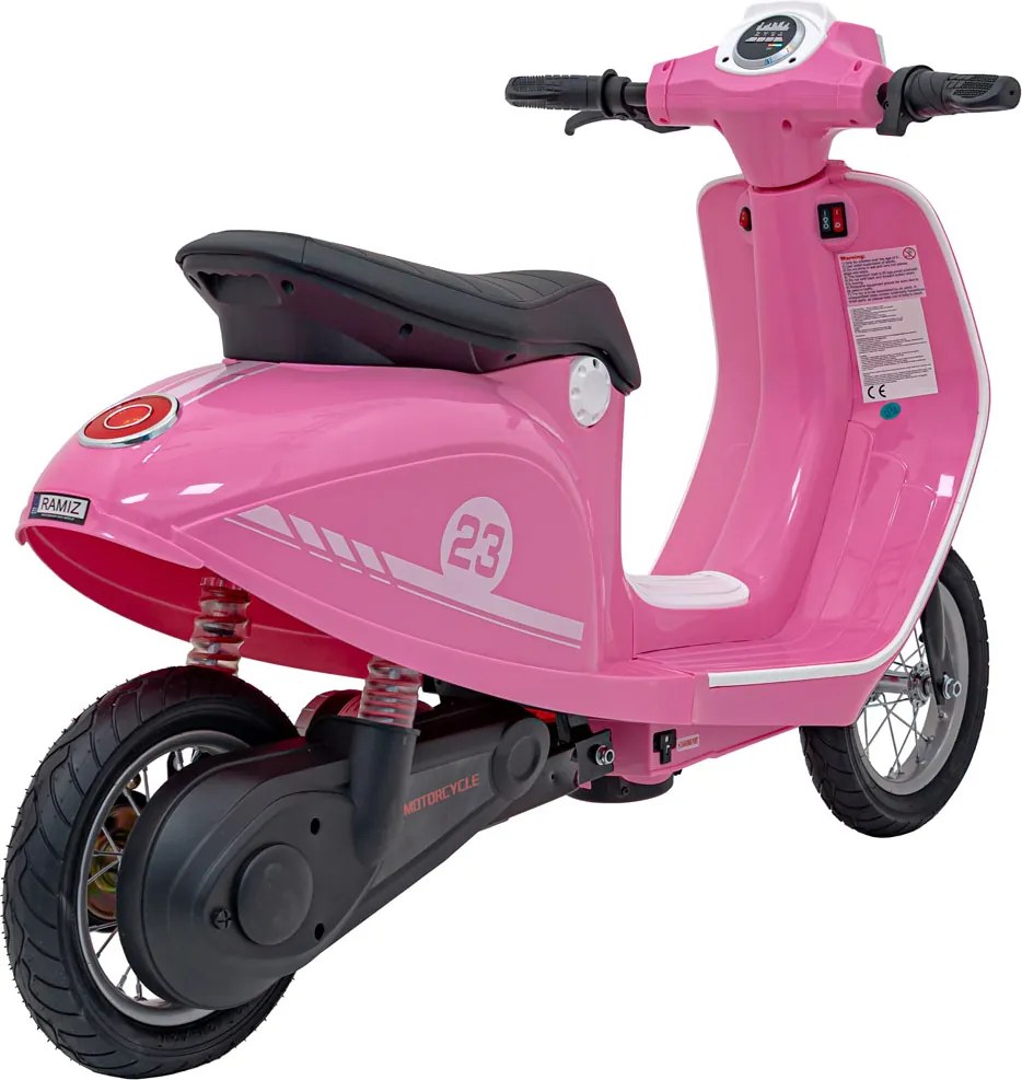 Ramiz Vozidlo Scooter Retro 23 Ružová