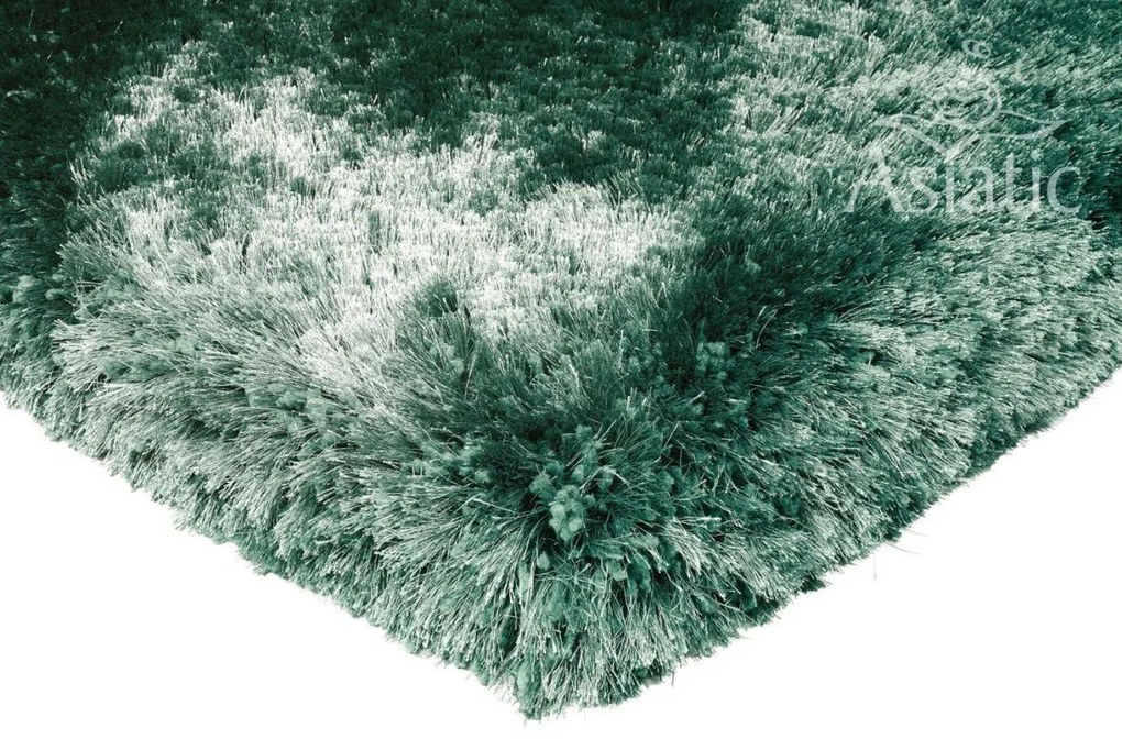 ASIATIC LONDON Plush Petrol - koberec ROZMER CM: 160 x 230