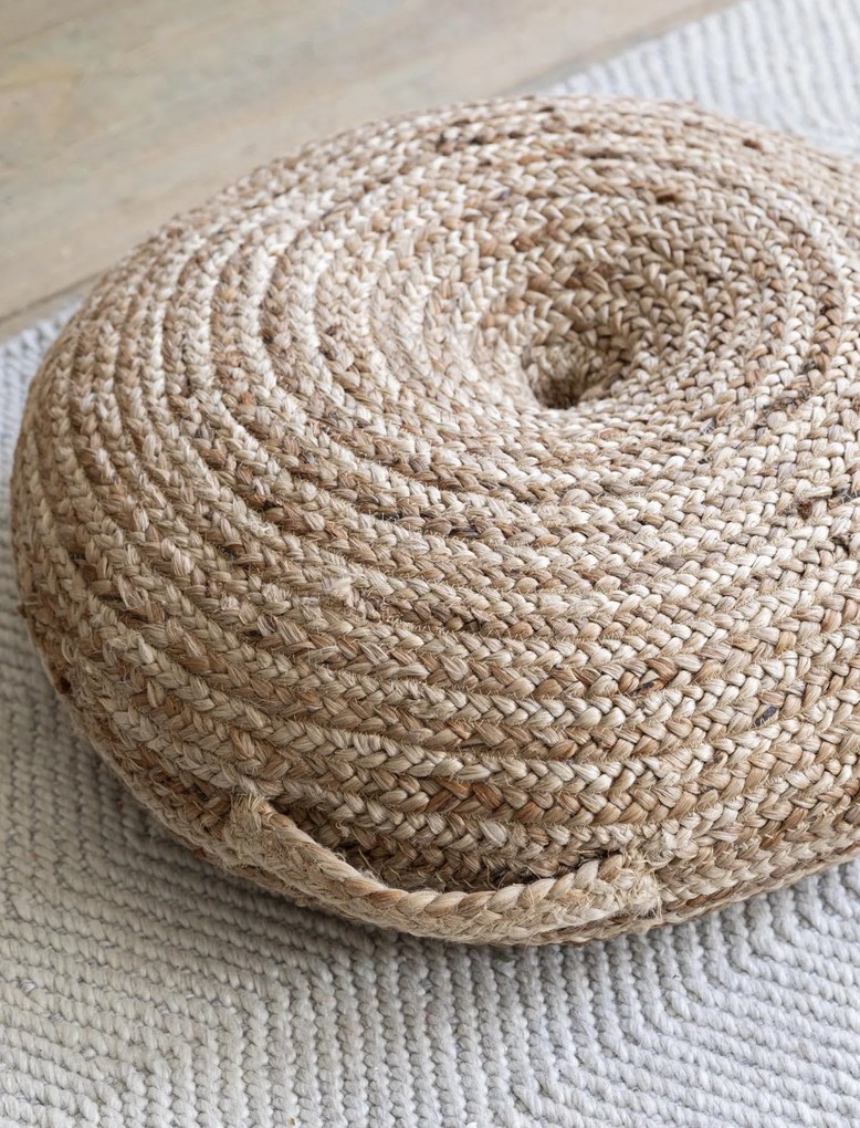 Garden Trading Sedací puf Cerney Natural Jute 60 cm