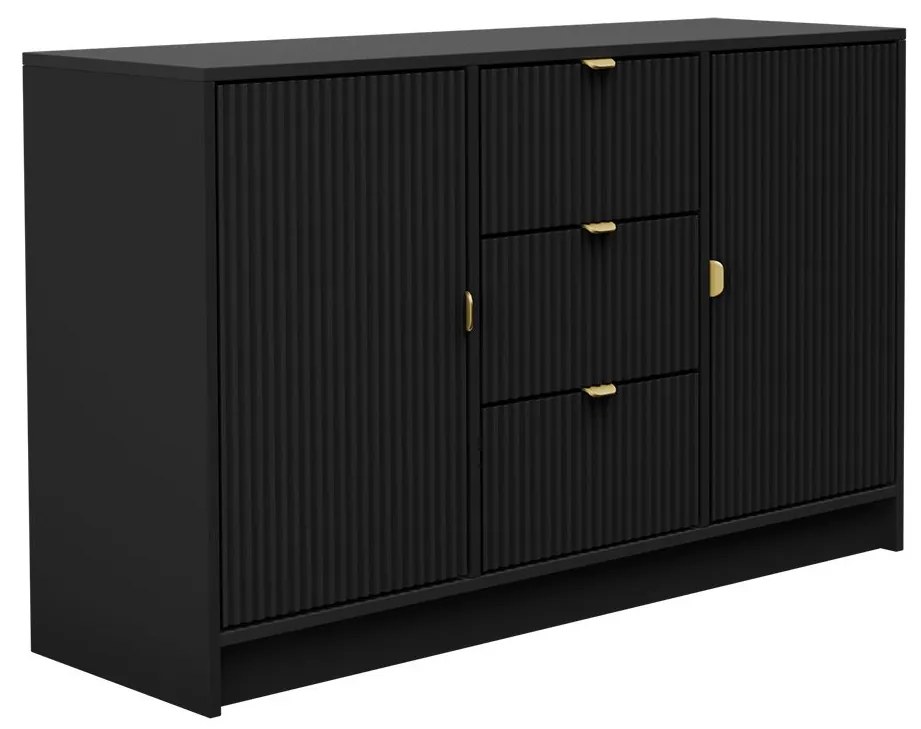 Komoda Razimo 2D3SZ, Farby: Biely velvet