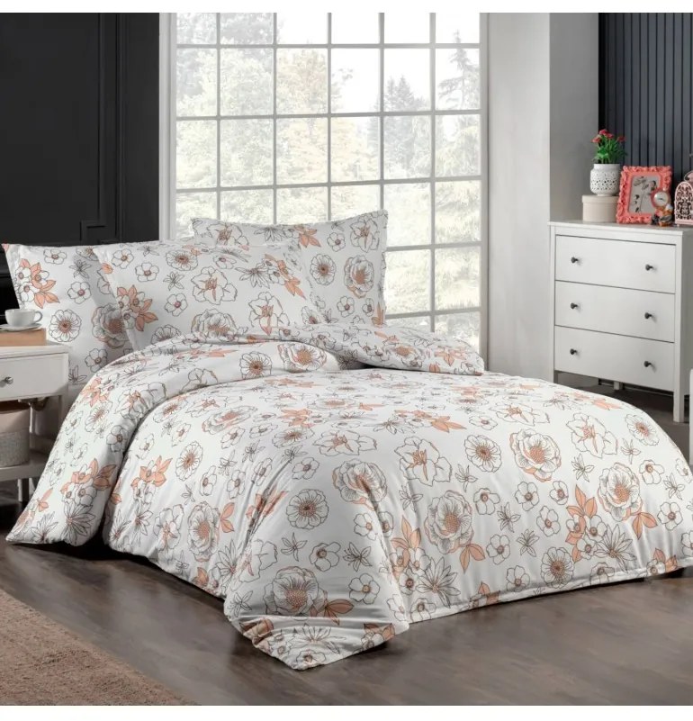 Obliečky bavlnené Scotch EMI, Štandardný set jednolôžko obsahuje 1x 140x200 + 1x 70x90