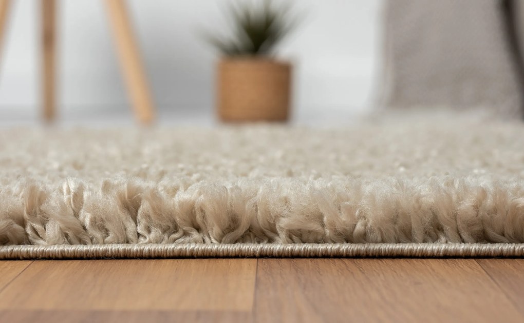 My Flair, Behúň My Shaggy beige, 80x300, béžová, chodba / predsieň