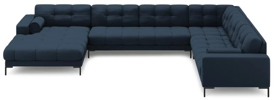 Modrá rohová pohovka (pravý roh) Bali – Cosmopolitan Design