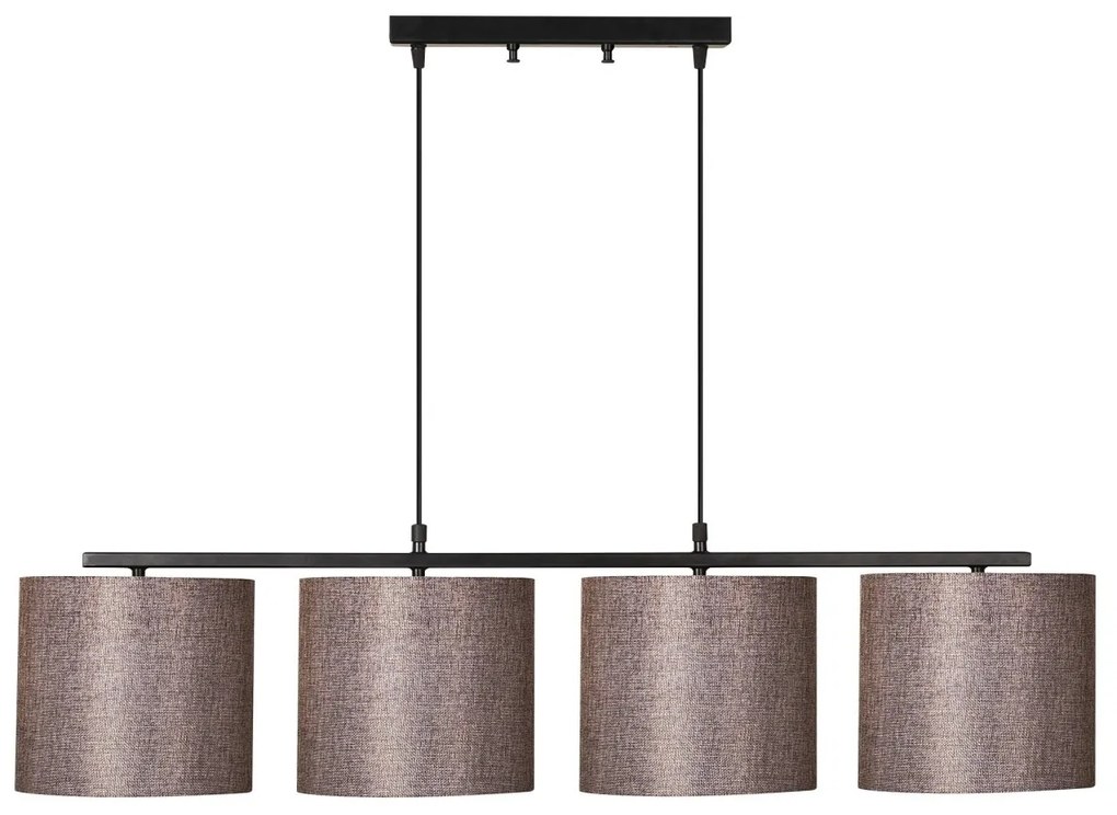 Stropní svítidlo VALIZ hnědé