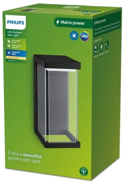 Philips - LED Vonkajšie nástenné svietidlo KYRIE LED/12W/230V IP44