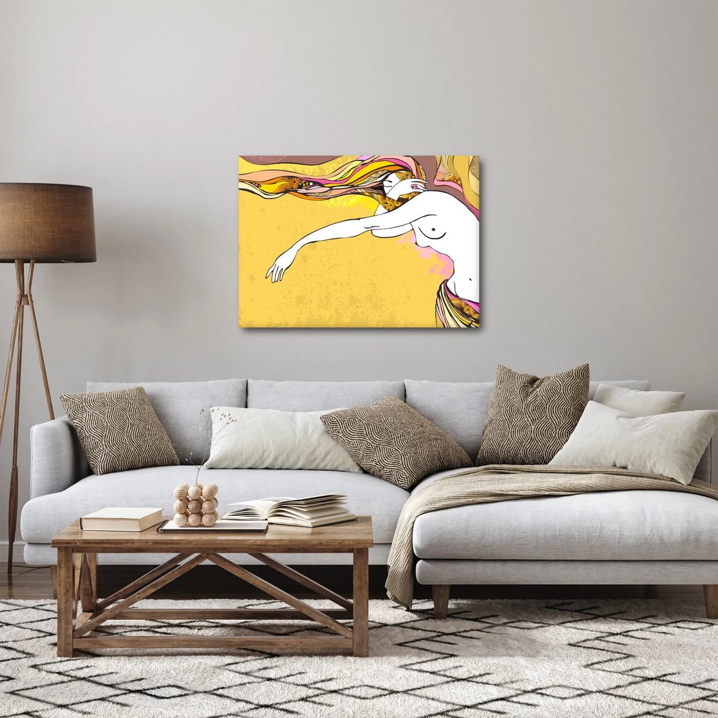 Obraz - Dievča (70x50 cm)
