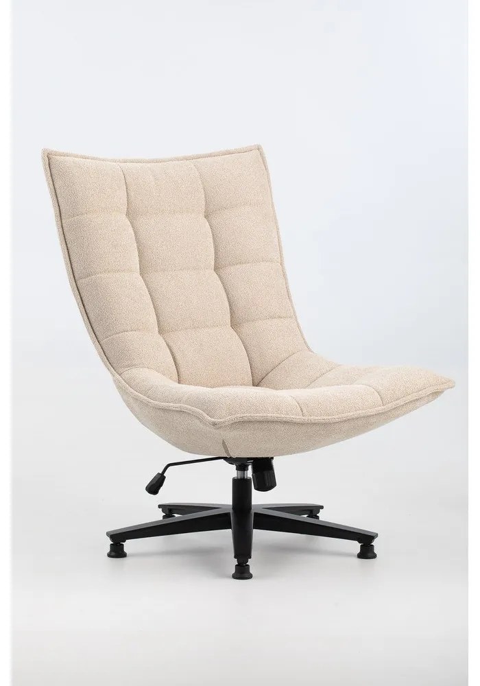 Béžové kreslo Cave – Marckeric